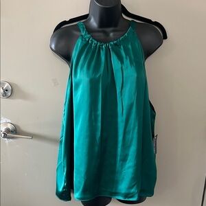NWT Melrose and Market Emerald Green Halter Top Women’s XXL